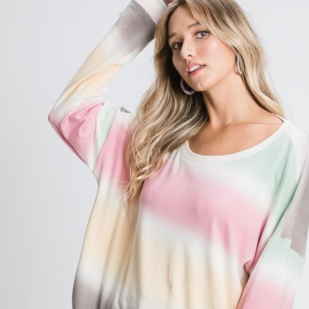 Sorbet Striped Pullover